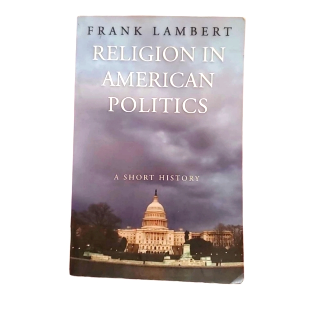 Religion in American Politics Book by Former USA Football Punter Frank Lamber